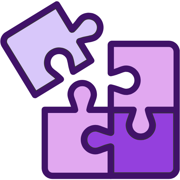 Fragmented Coordination Icon